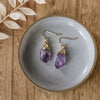 amethyst earrings