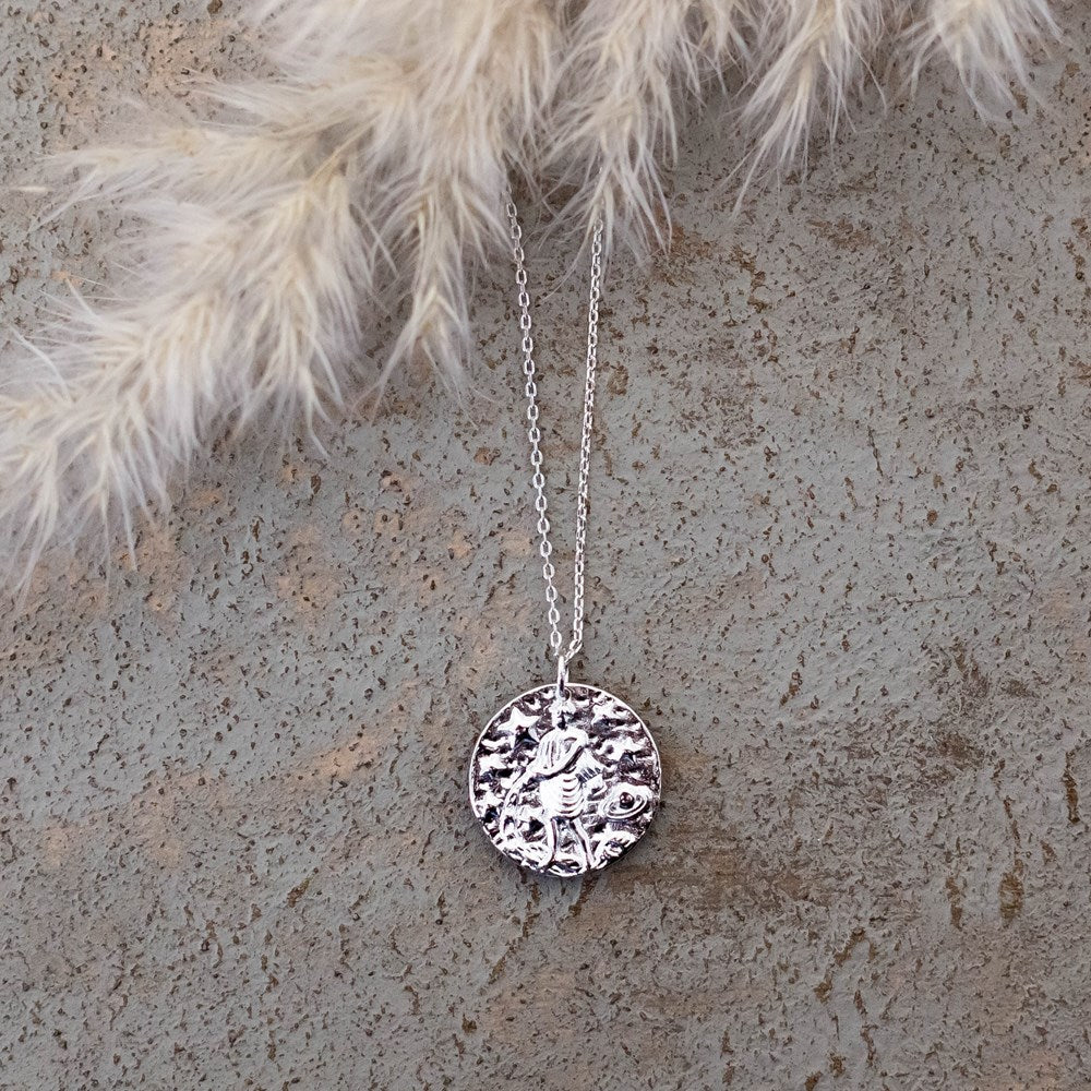 aquarius zodiac necklace