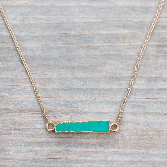 cove necklace-turquoise