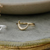 demi-lune ring-gold