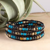 earth tide wrap bracelet