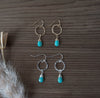 folklore earrings-turquoise