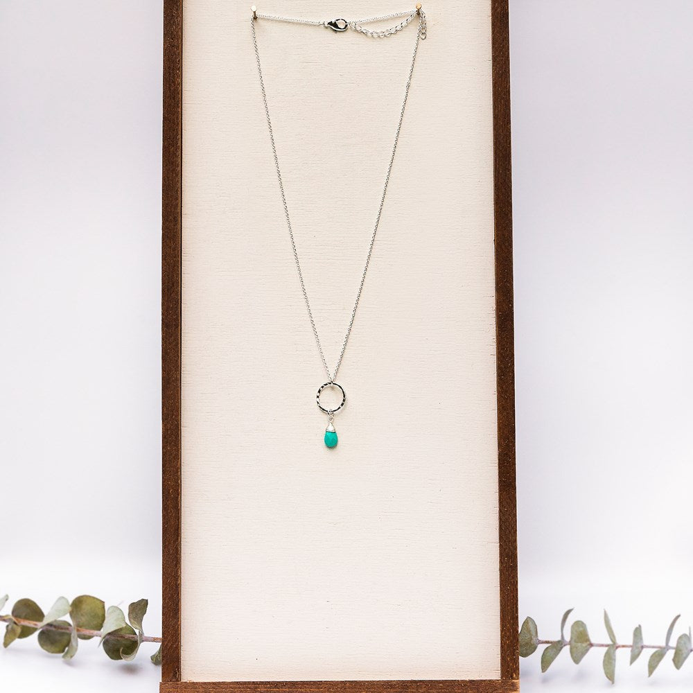 folklore necklace-turquoise
