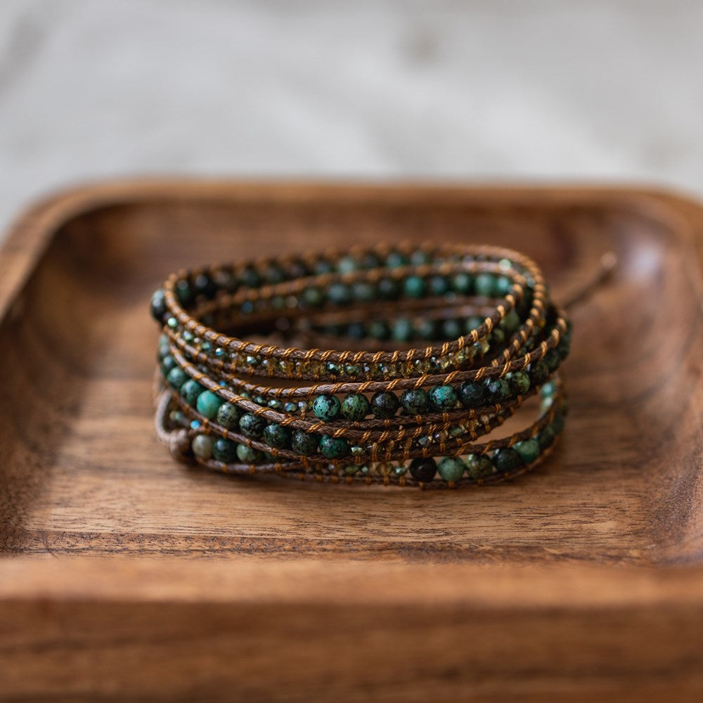 forest wrap bracelet