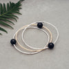 orbit bangle-black onyx