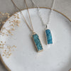 jana necklace-aqua