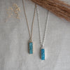 jana necklace-aqua