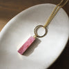 janaka necklace-pink