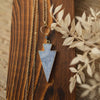 liberty necklace-blue lace