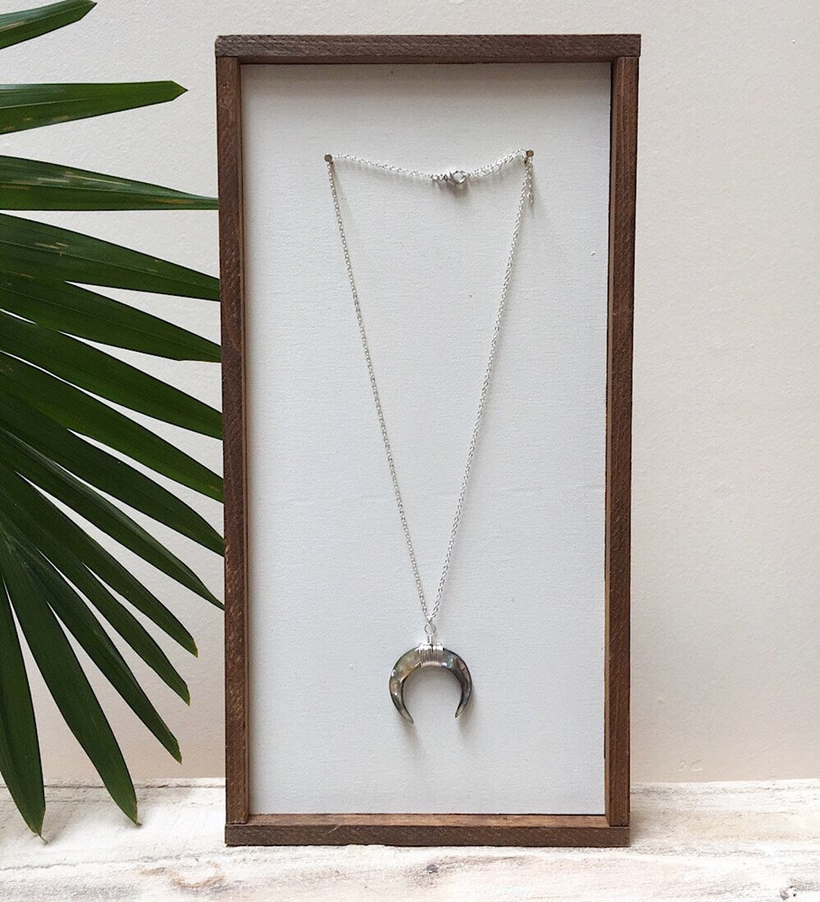 luna necklace-abalone