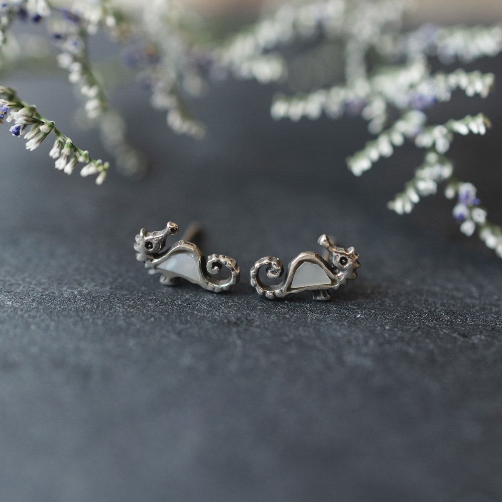 Maa Naam Studs-mother of pearl