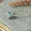 Mekong Mist Earrings-abalone