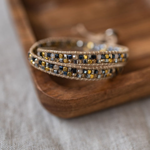 mosaic wrap bracelet