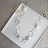nicki necklace-white pearl