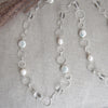 nicki necklace-white pearl