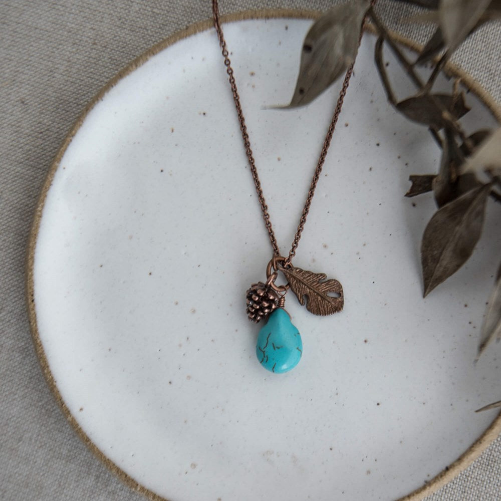 nomi necklace-turquoise