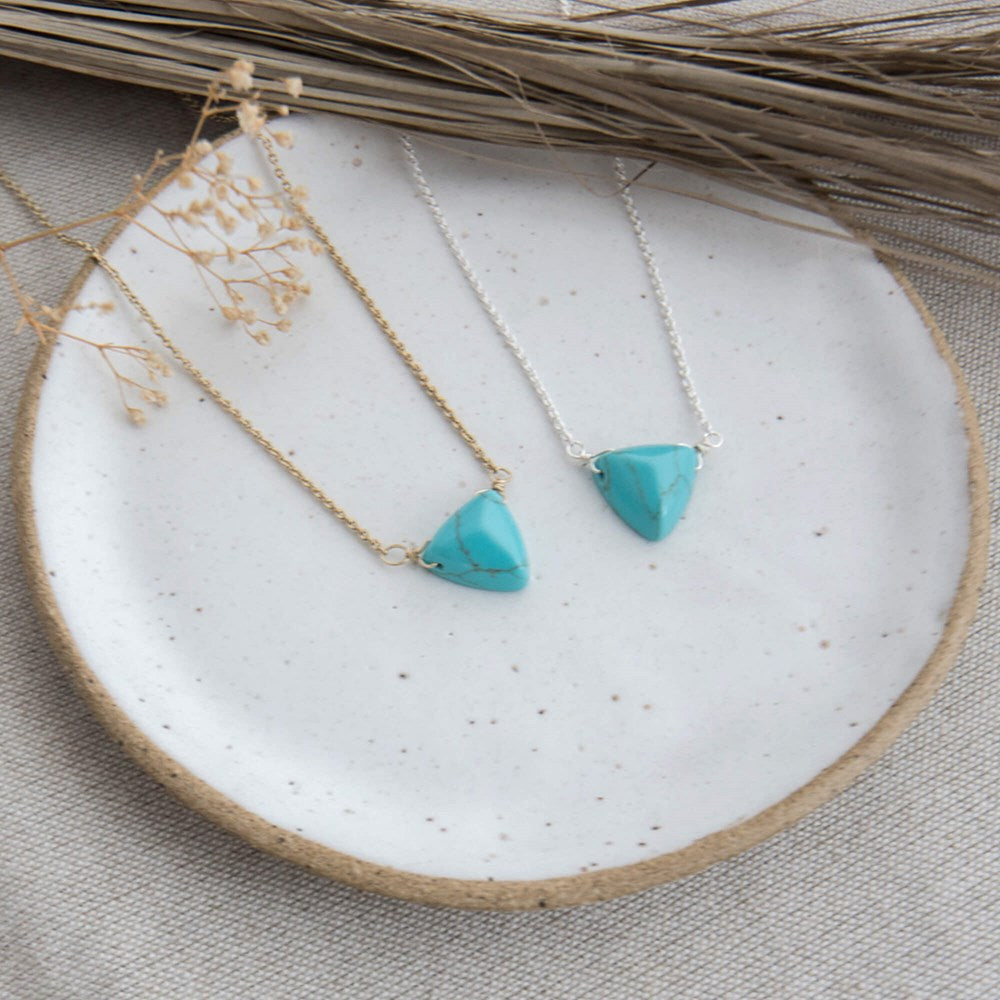 north shore necklace-turquoise