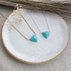 north shore necklace-turquoise