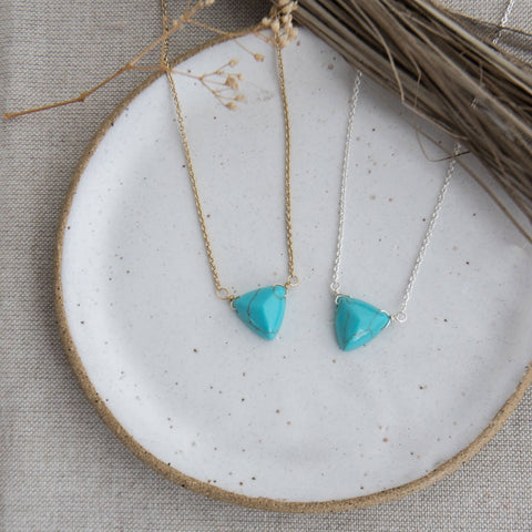 north shore necklace-turquoise