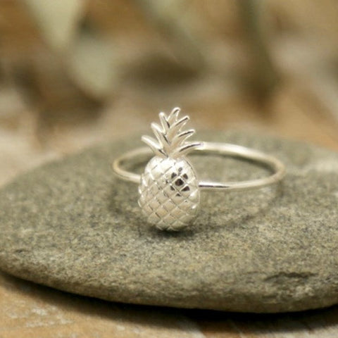 pinya ring-silver