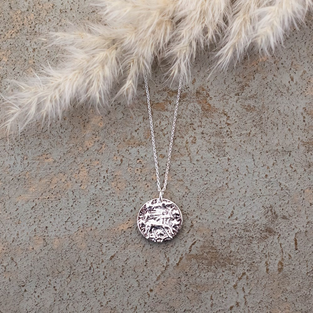 sagittarius zodiac necklace