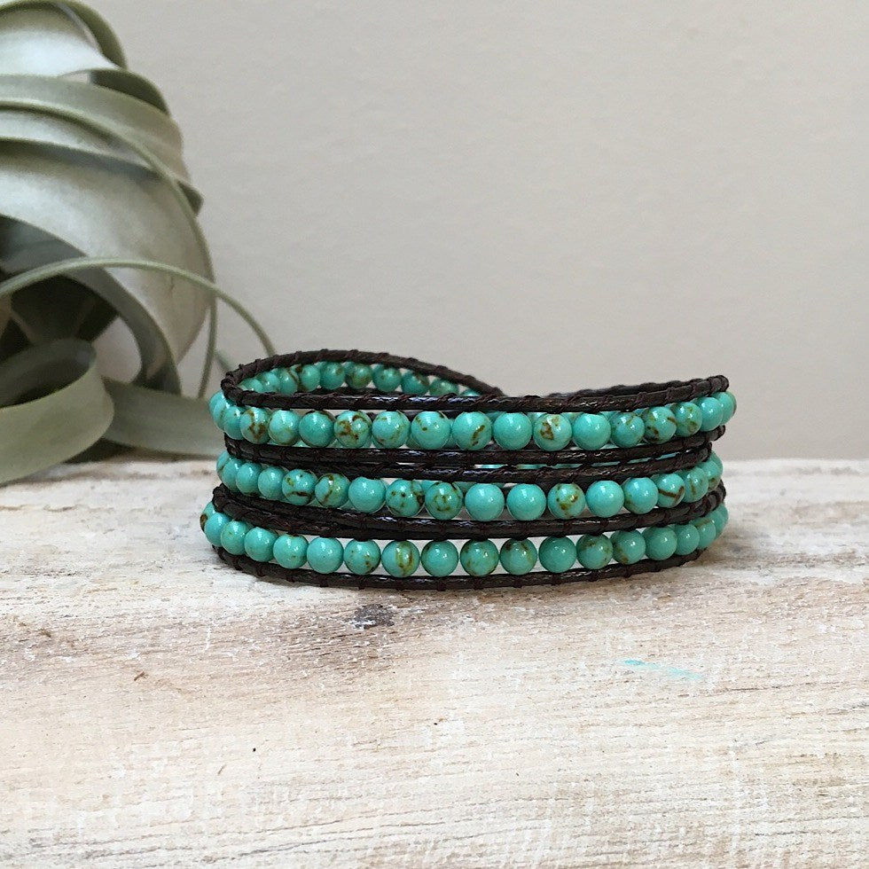 esmeralda wrap bracelet