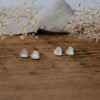 heart of stone studs-mother of pearl