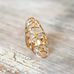 honeycomb ring