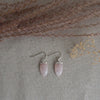 micah earrings-rose quartz