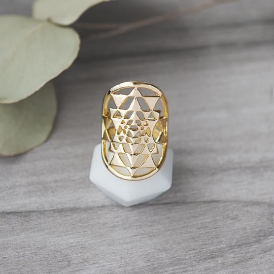 sacred geometry ring