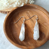 arctic earrings-white