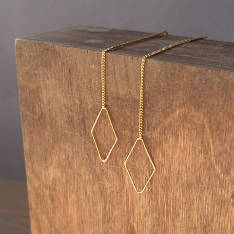 harper threader earrings