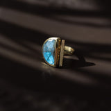Aayra Ring-labradorite