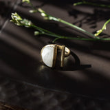 Aayra Ring-moonstone