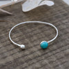 abyss cuff-turquoise