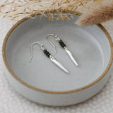 altruism earrings-pyrite
