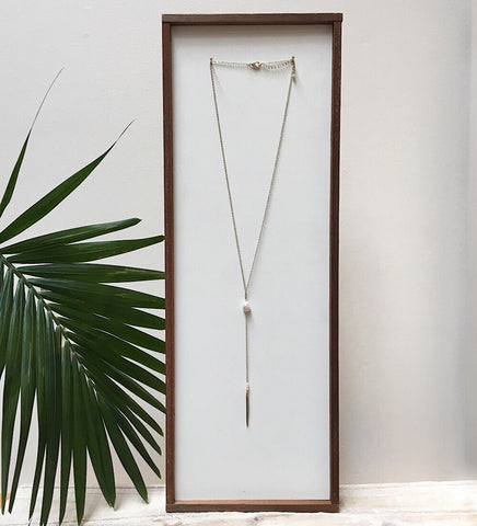 altruism necklace-white pearl