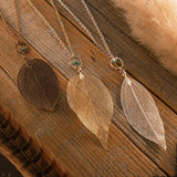 autumn necklace-turquoise