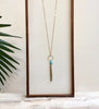 coastline necklace-turquoise