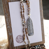 crystal necklace