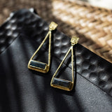 Dhanira Earrings-labradorite
