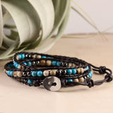 earth tide wrap bracelet