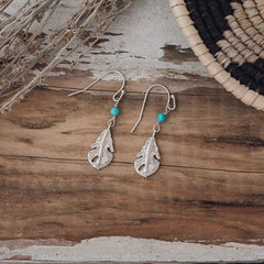 faine earrings-turquoise