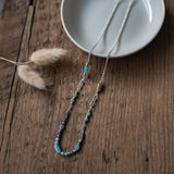 flow necklace-aqua