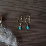 folklore earrings-turquoise