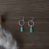 folklore earrings-turquoise