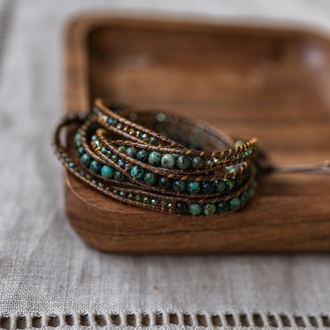 forest wrap bracelet