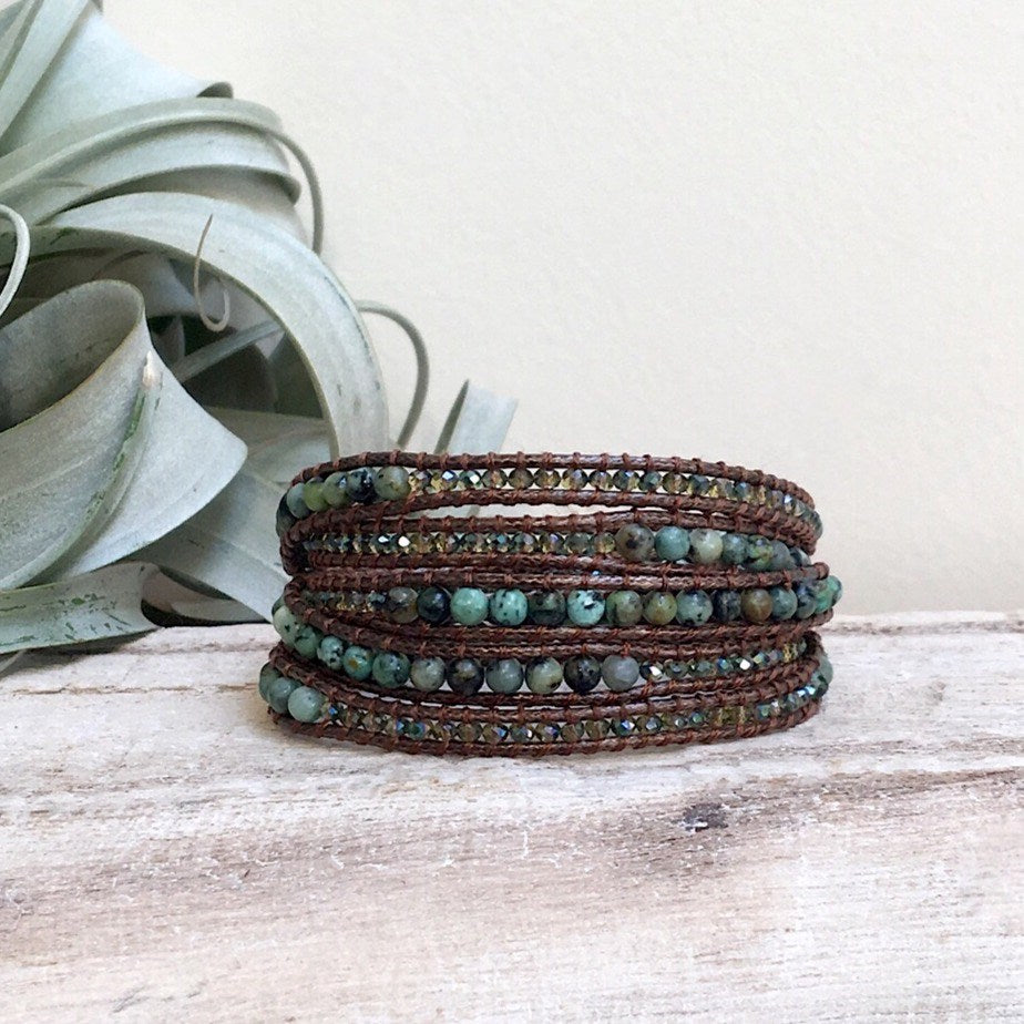 forest wrap bracelet