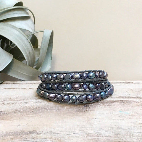 freshwater wrap bracelet