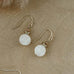 galaxy earrings-white